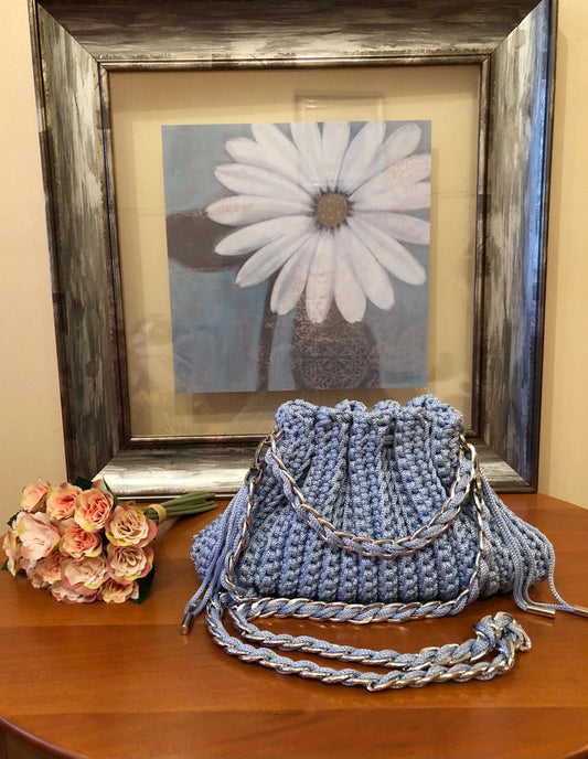 Crochet purse